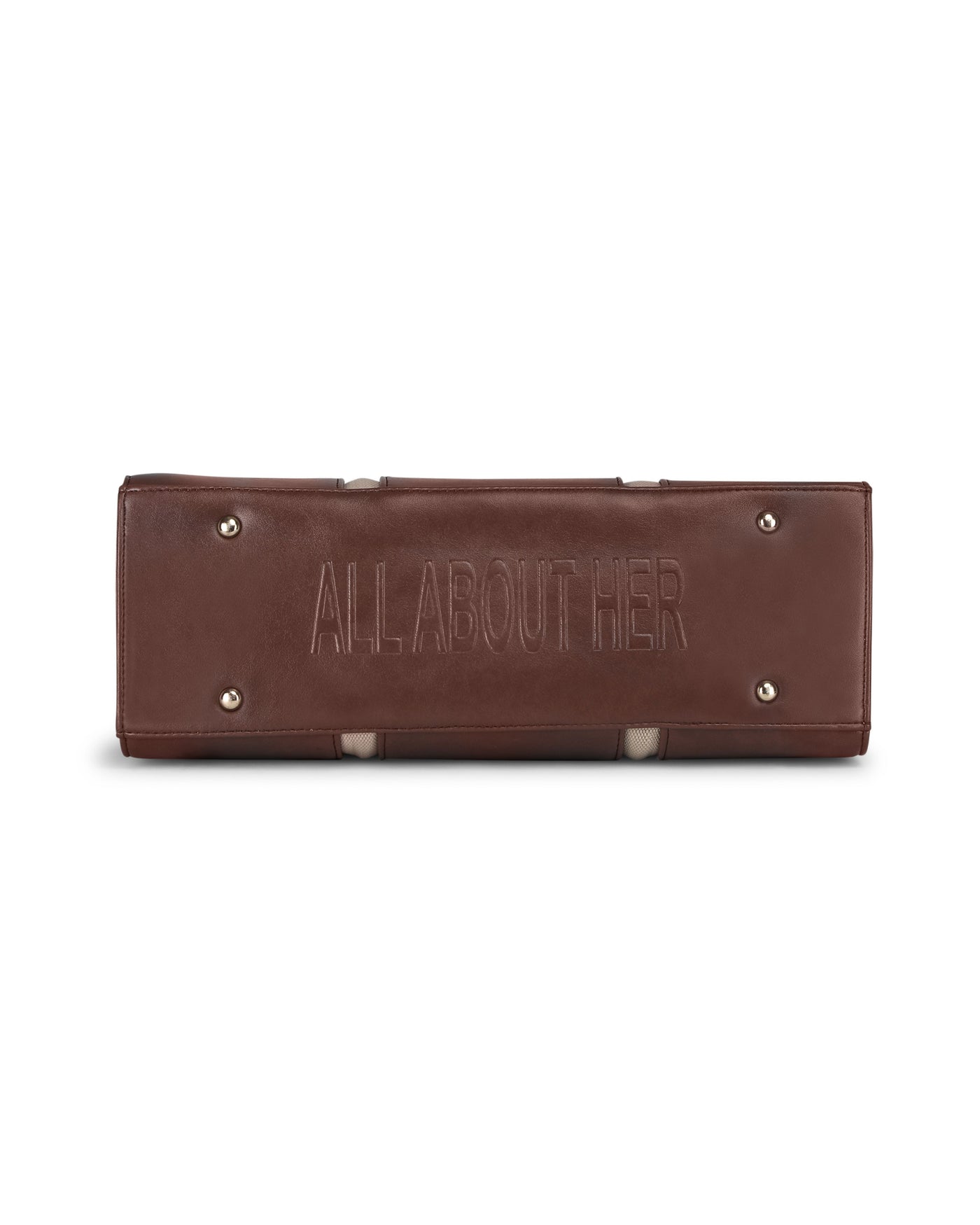 The Madam Laptop Tote Bag - Brown