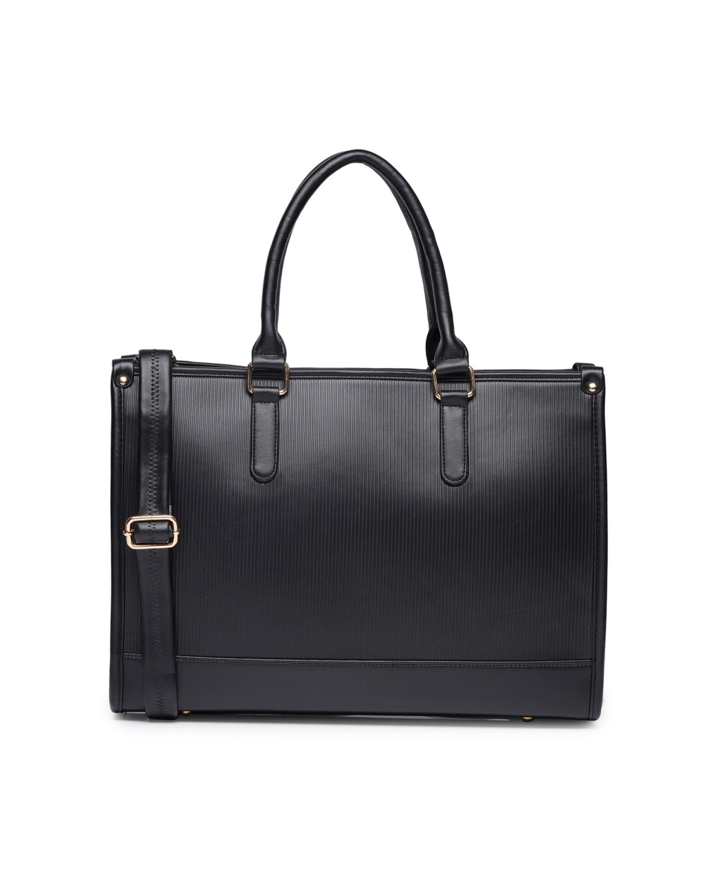 Day To Day Laptop Tote Bag - Full Black