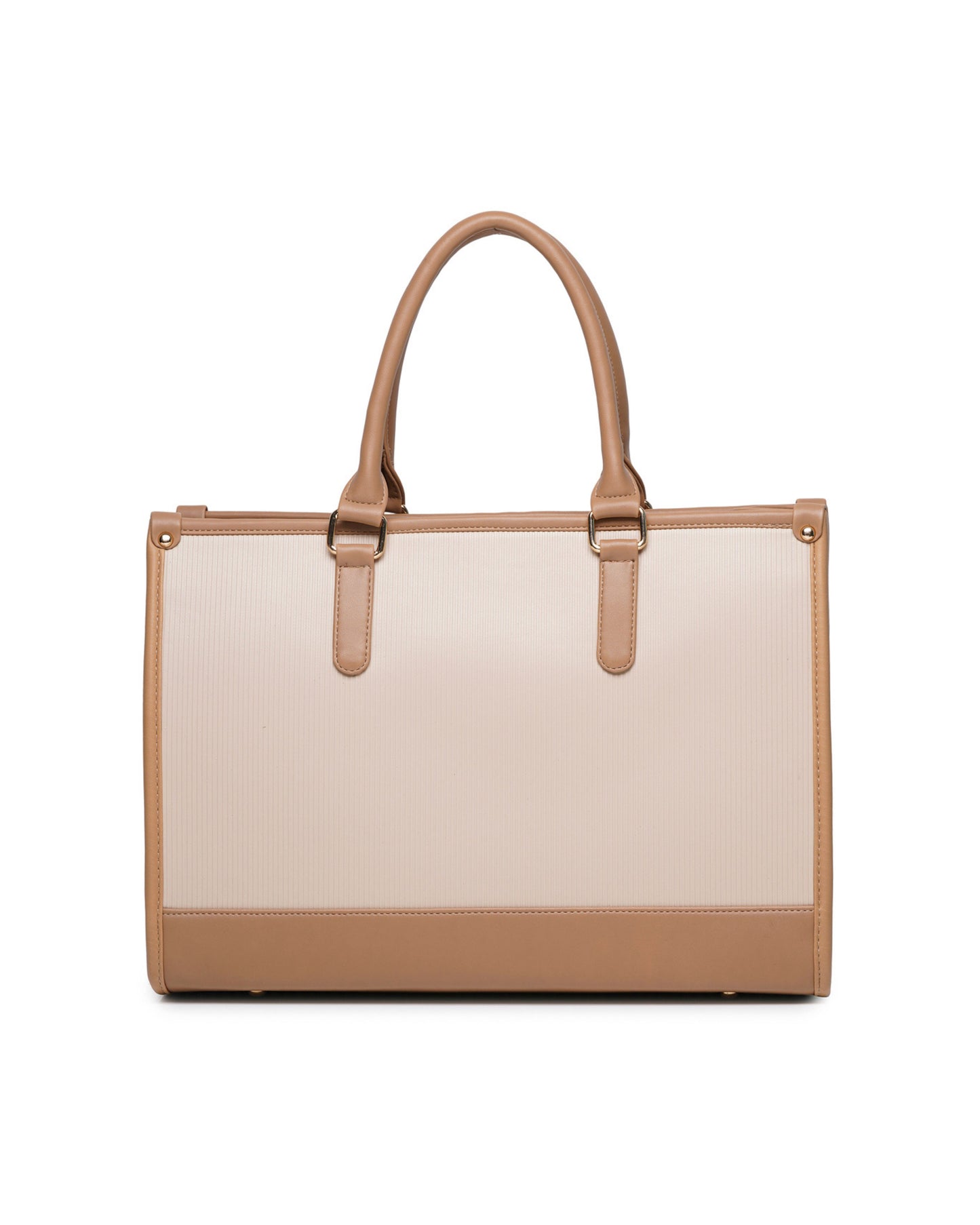 Day To Day Laptop Tote Bag - Beige