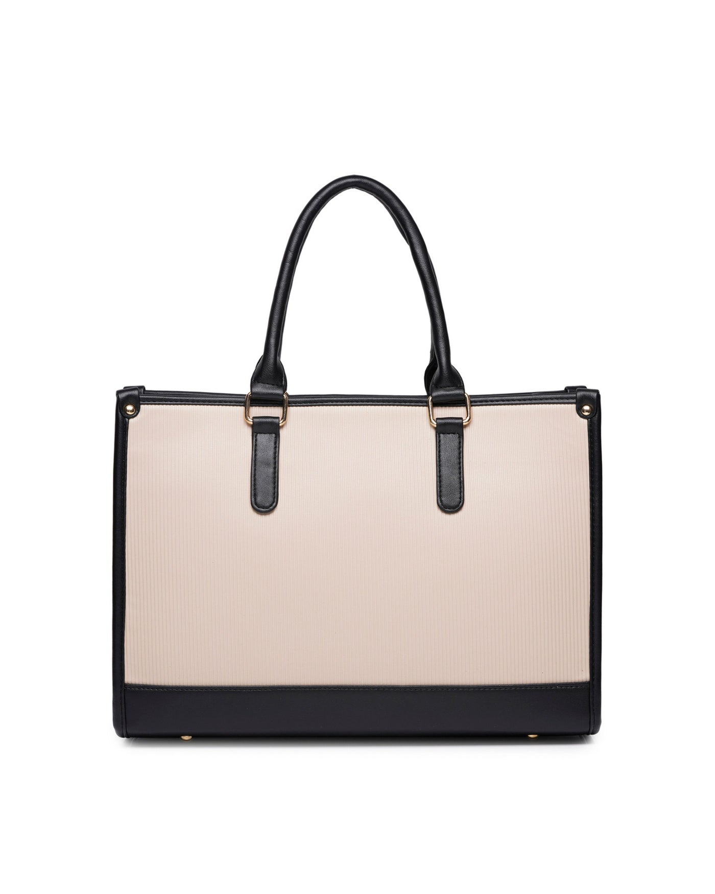 Day To Day Laptop Tote Bag - Black & White