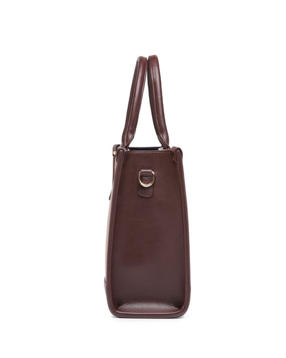Day To Day Laptop Tote Bag - Brown