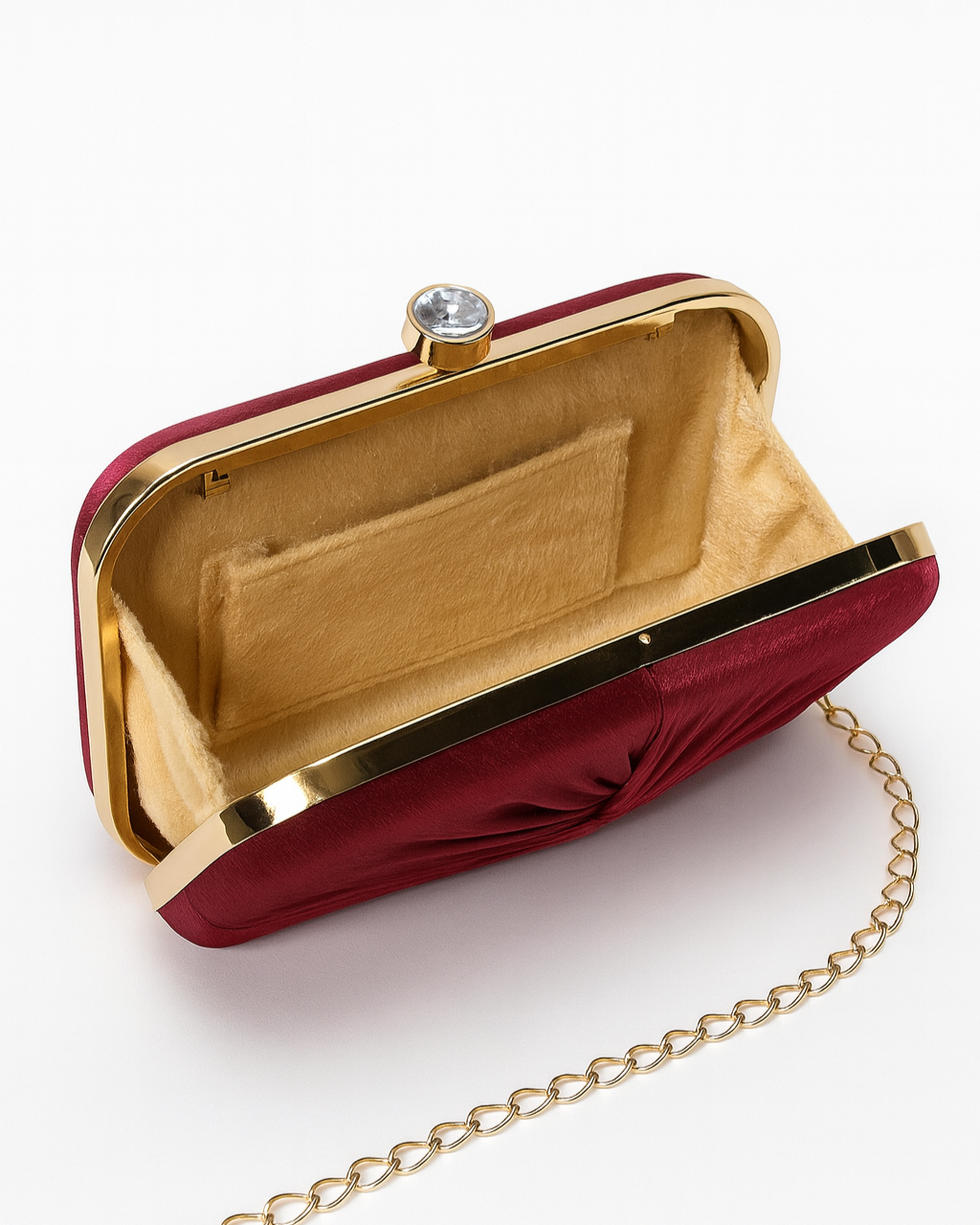 Satin Evening Clutch