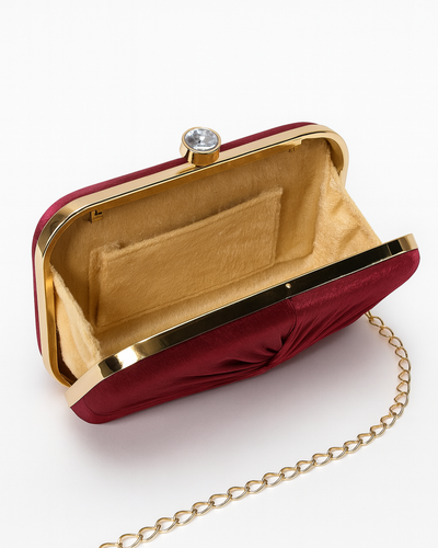 Satin Evening Clutch