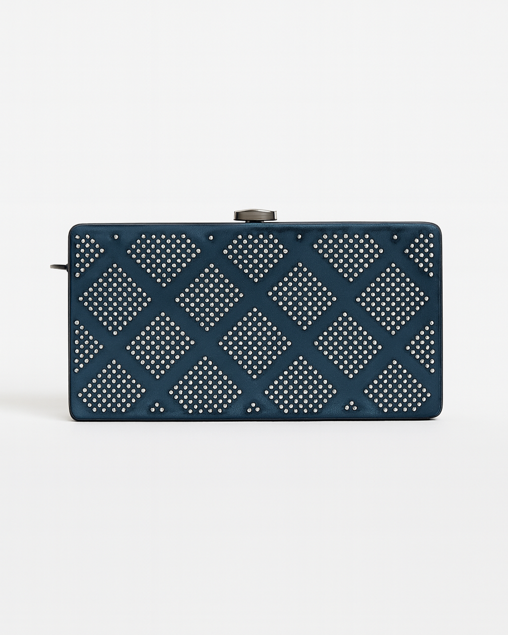 Silver Stud Box Sling Bag