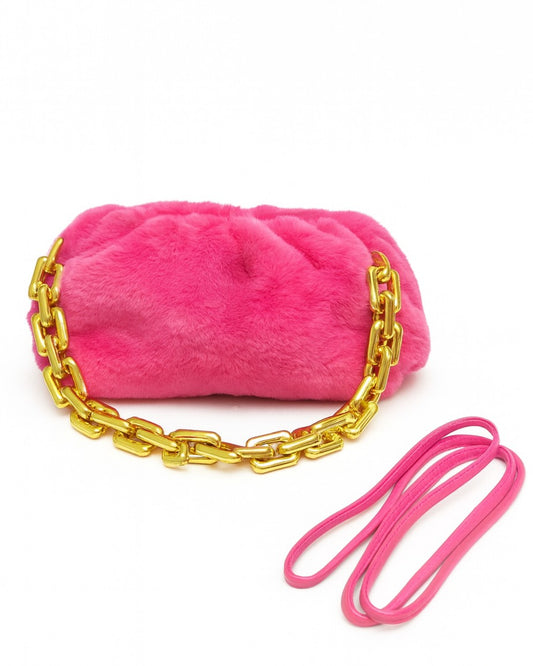 Fur Cloud Bag