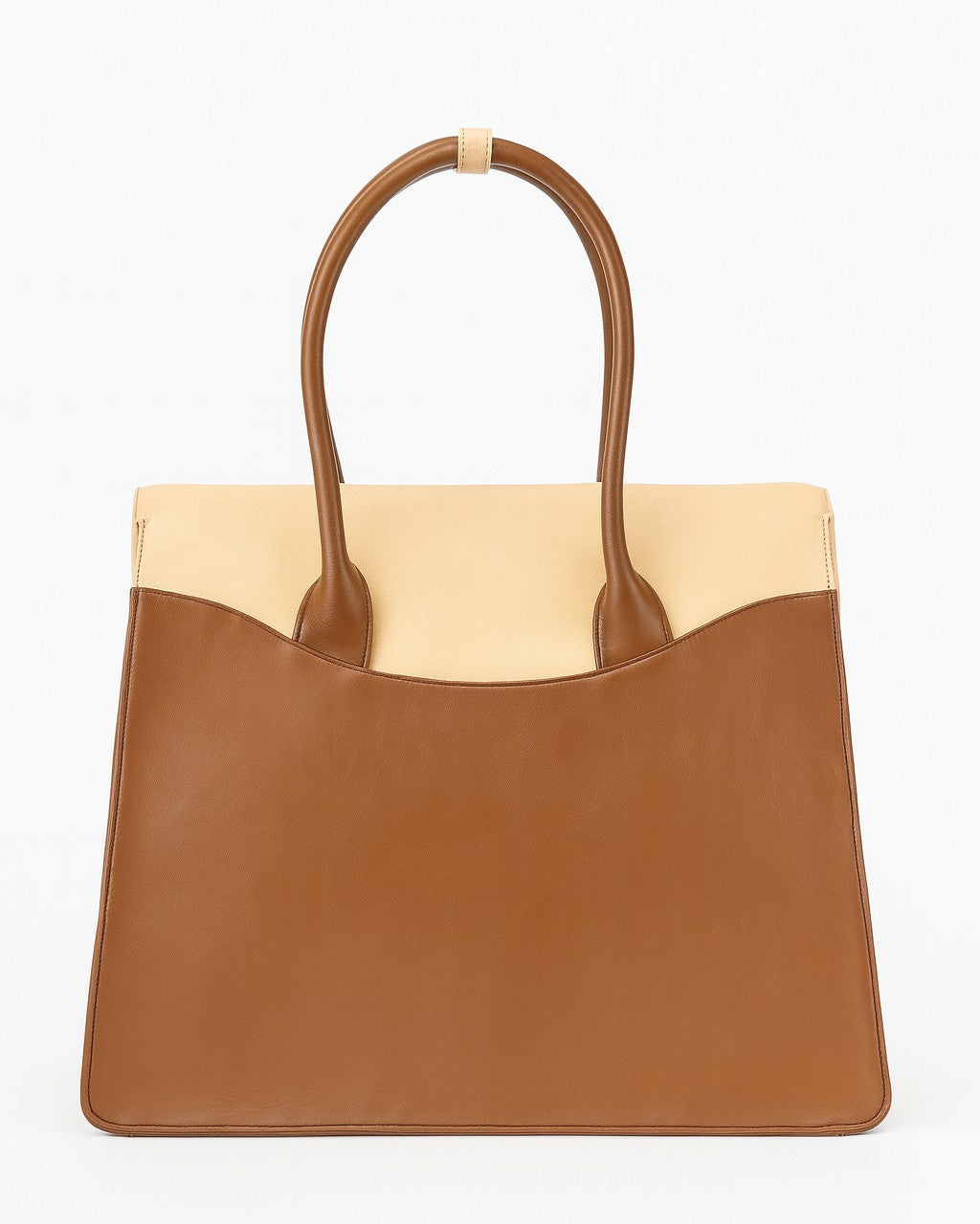 Mega Laptop Tote Bag - Brown