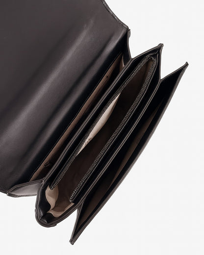 Croco Textured Structured Hand + Sling Bag