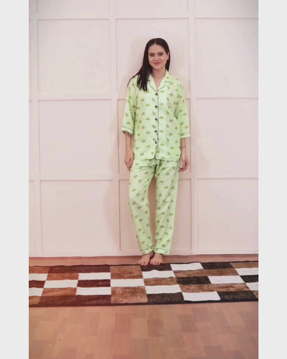 AVOCADO NIGHT SUIT