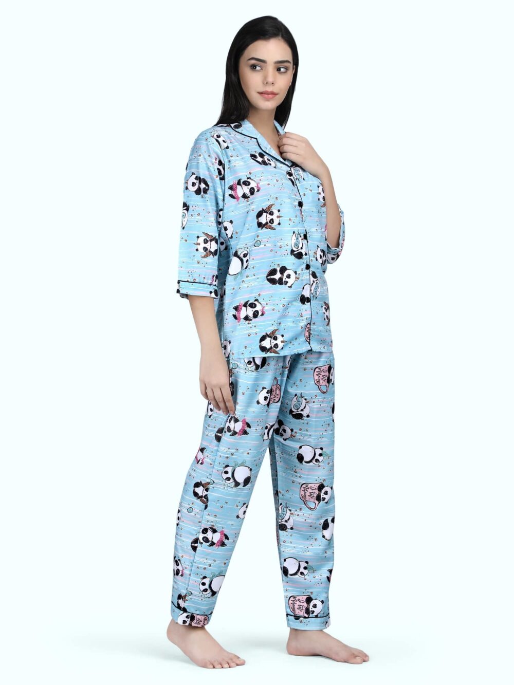 TEDDY PRINT NIGHT SUIT