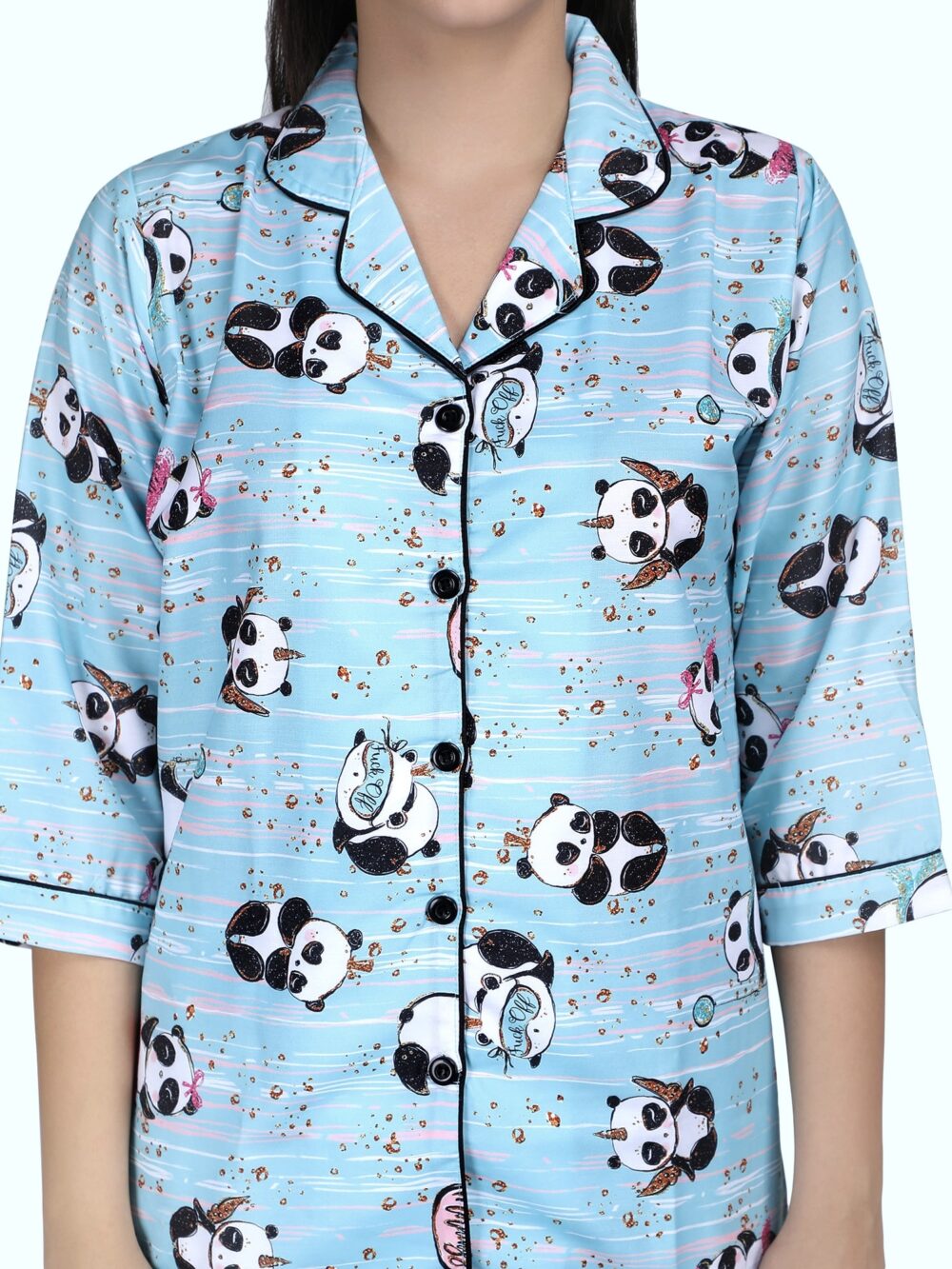 TEDDY PRINT NIGHT SUIT