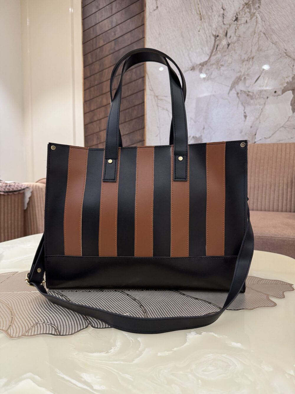 The Expansion Tote Bag - Tan