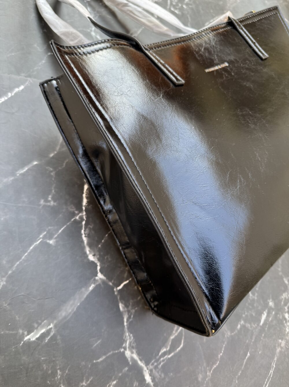 Premium 3 Compartment Tote Bag - Black
