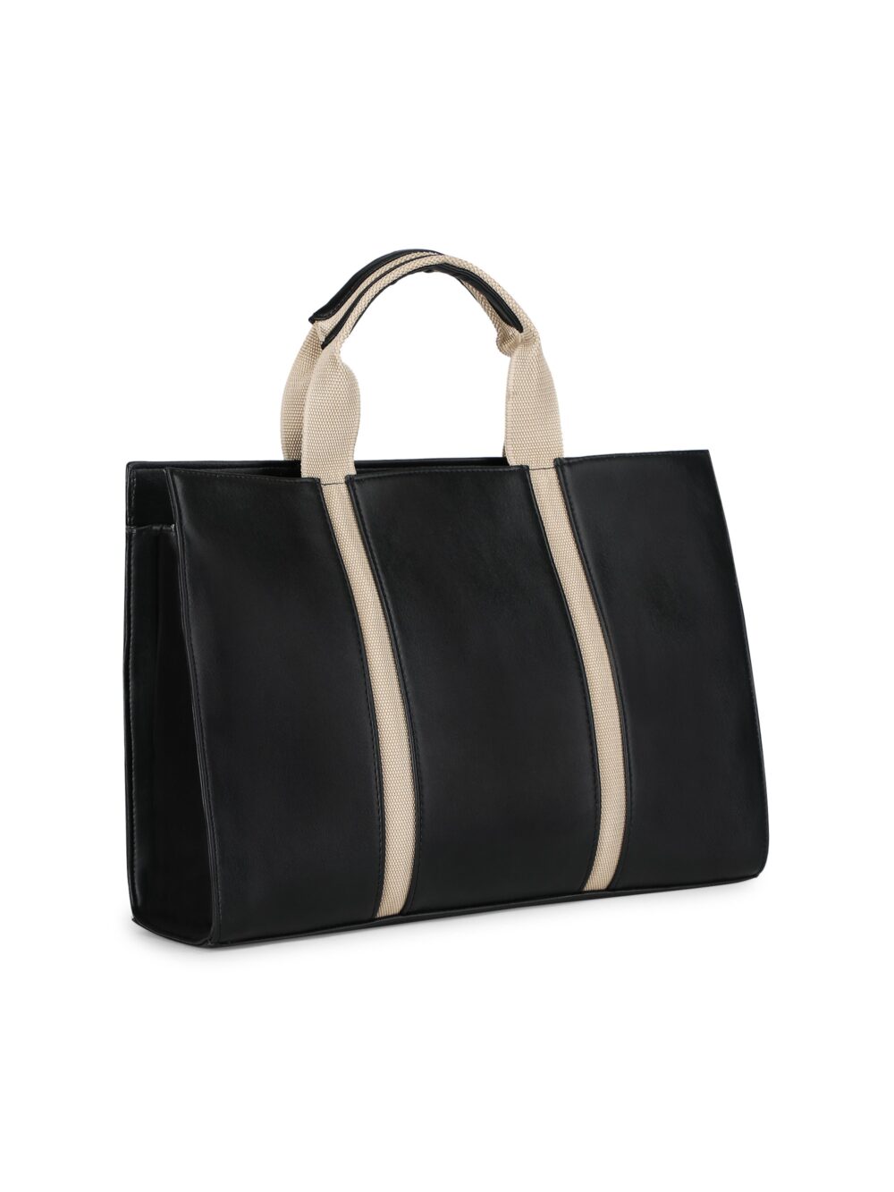 The Madam Laptop Tote Bag - Black