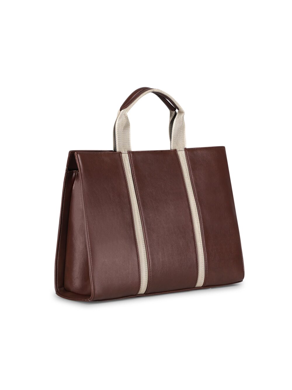 The Madam Laptop Tote Bag - Brown