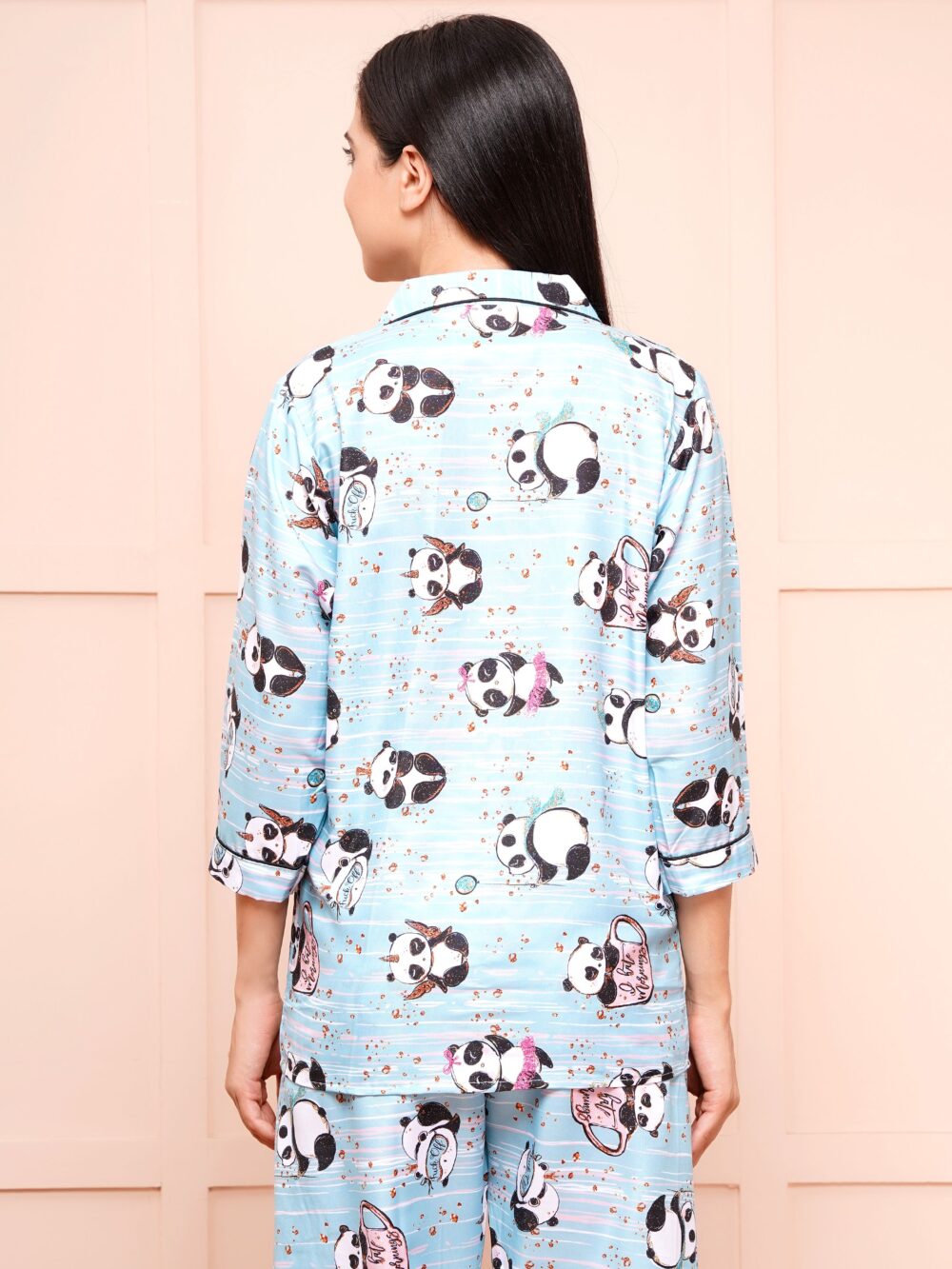 TEDDY PRINT NIGHT SUIT