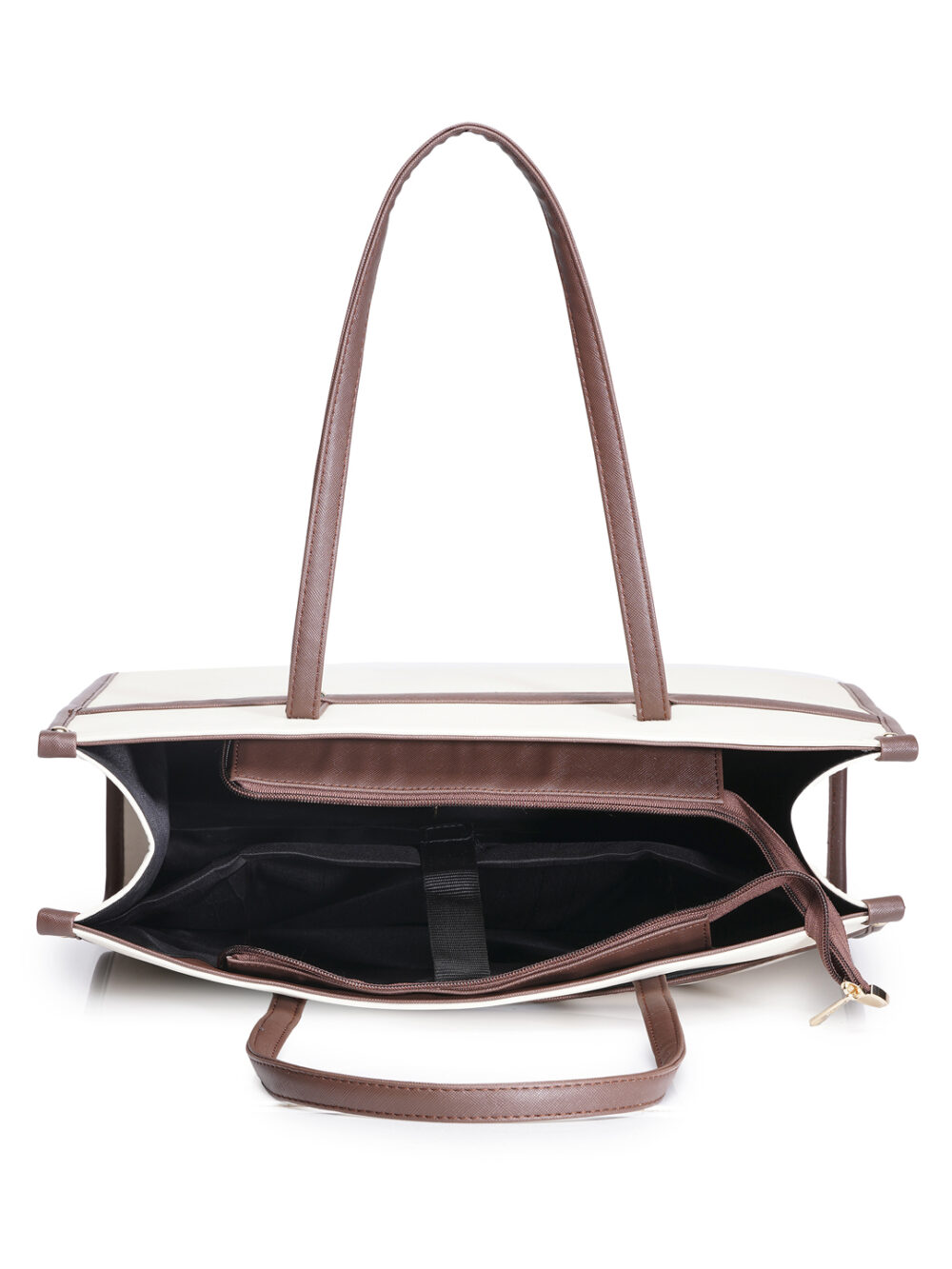 Personalized League Laptop Tote Bag - Brown