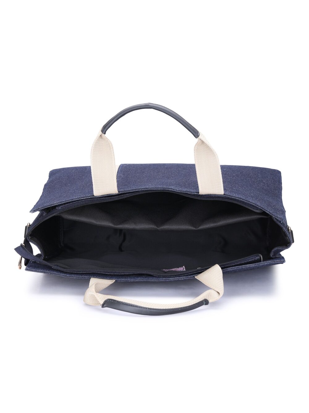 Denim Laptop Tote Bag