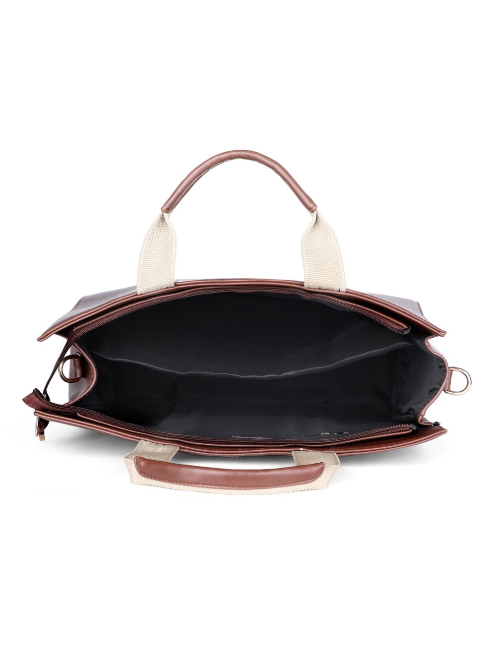 The Madam Laptop Tote Bag - Brown