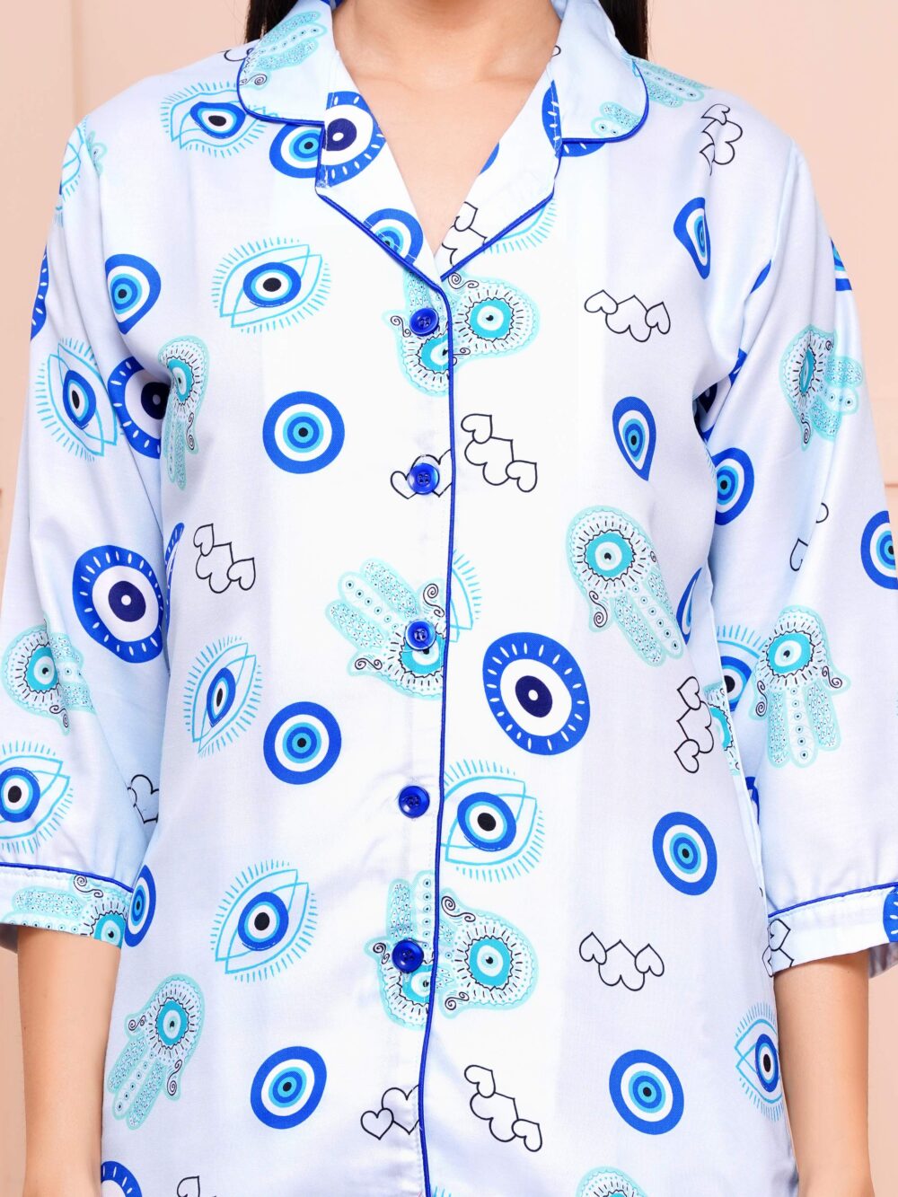 LIGHT EVIL EYE NIGHT SUIT