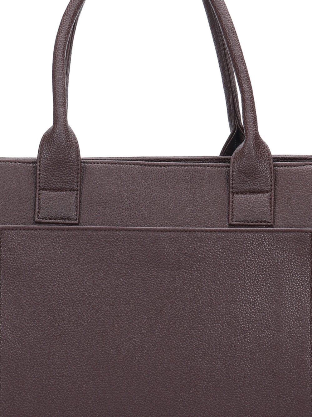 ELITE LAPTOP TOTE BAG - BROWN