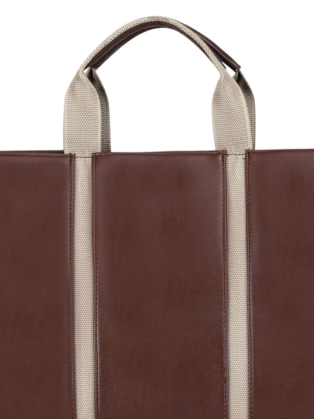 The Madam Laptop Tote Bag - Brown