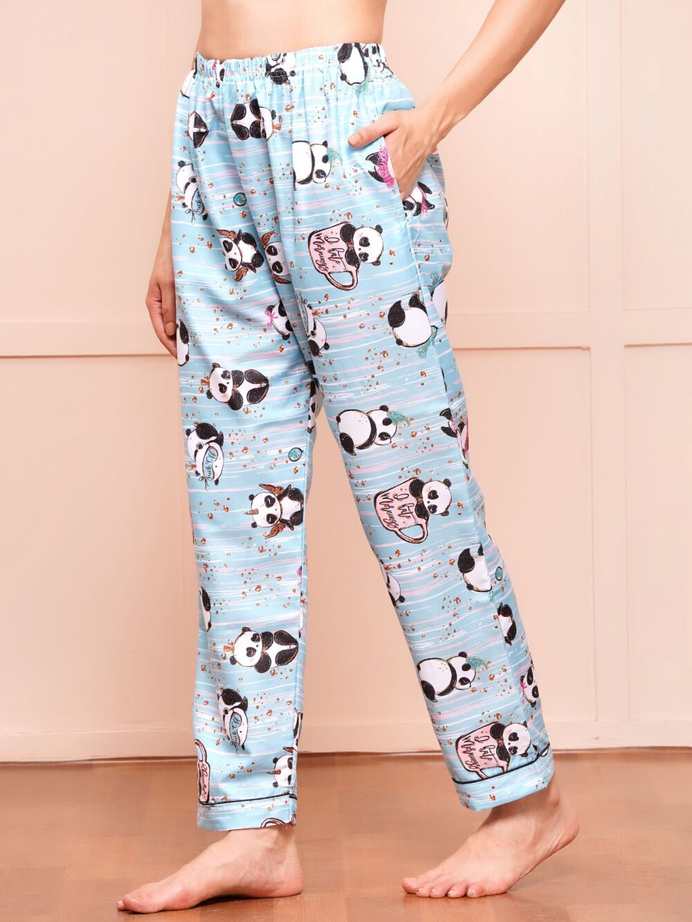 TEDDY PRINT NIGHT SUIT