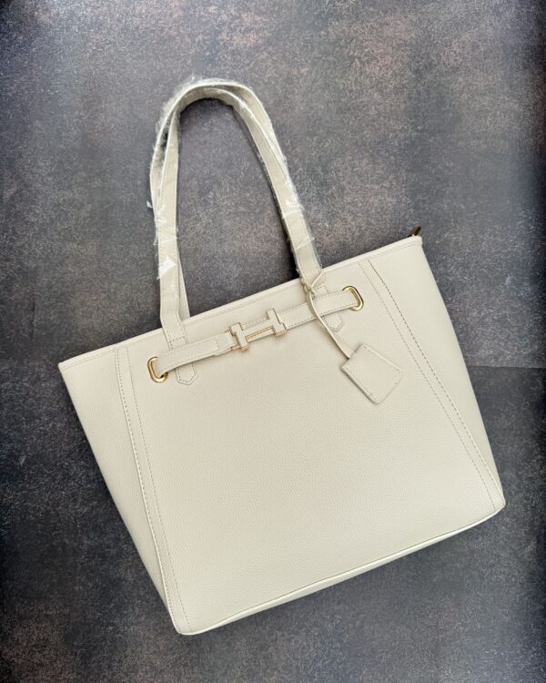 The H Laptop Tote Bag - Off White