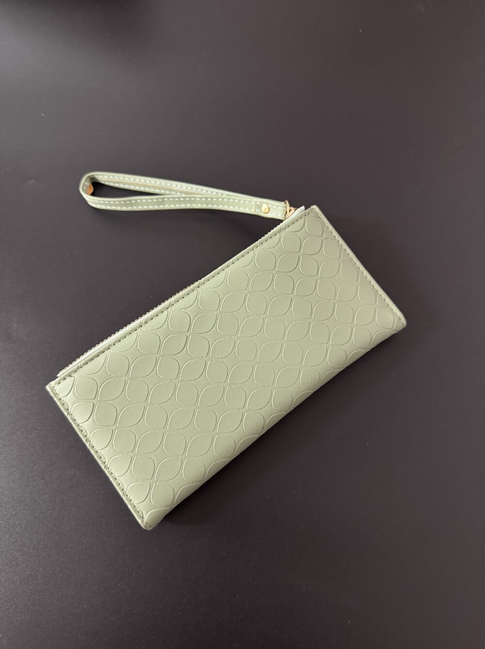 Textured Flower Wallet