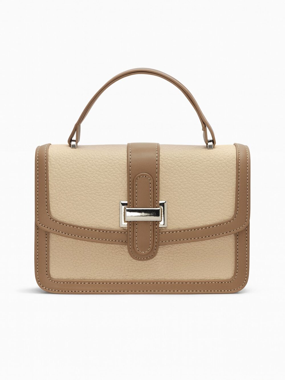 CarryMe Chic 3 Compartment Sling Bag - Beige