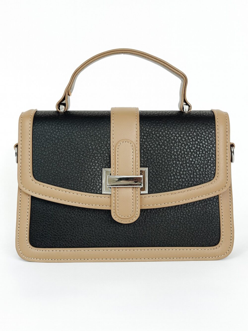 CarryMe Chic 3 Compartment Sling Bag - Black