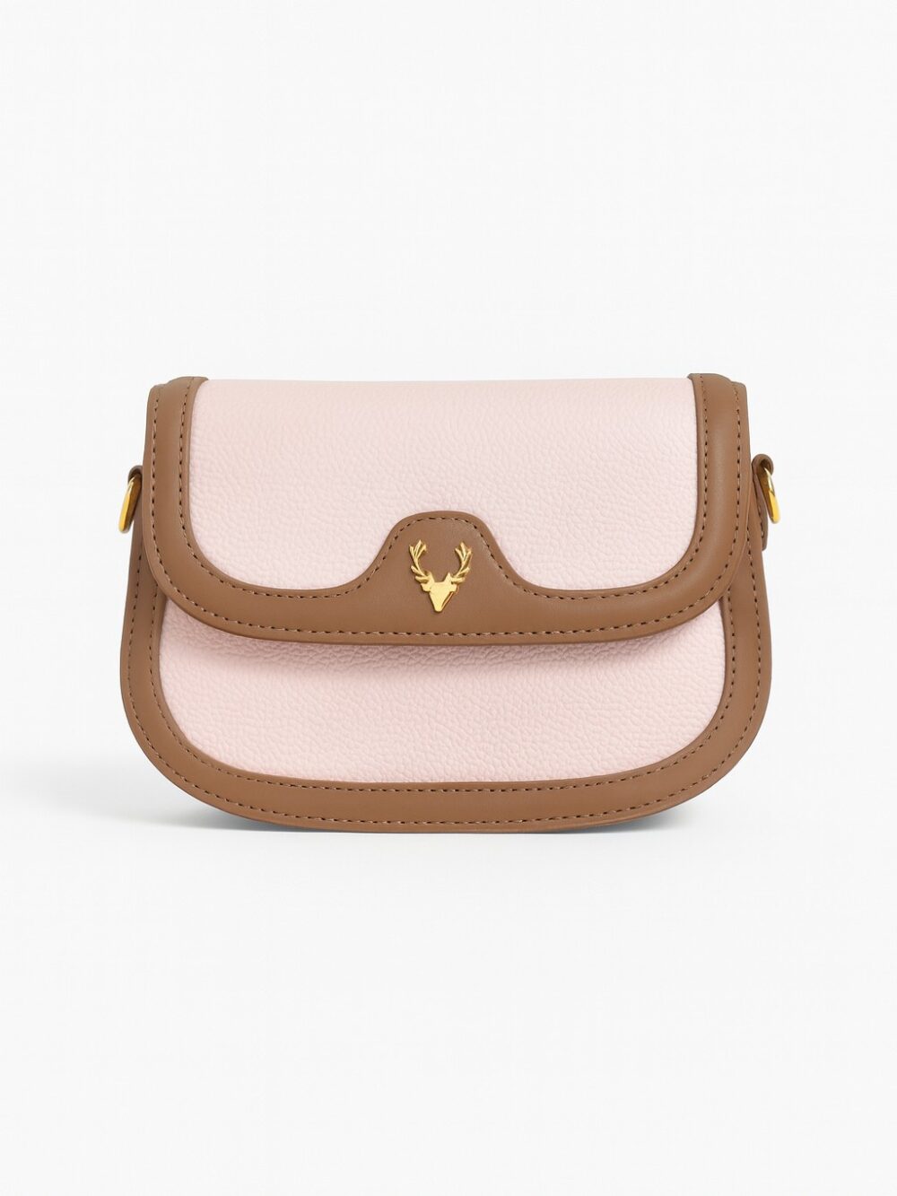 Deer 2 Compartment Sling Bag - Pink
