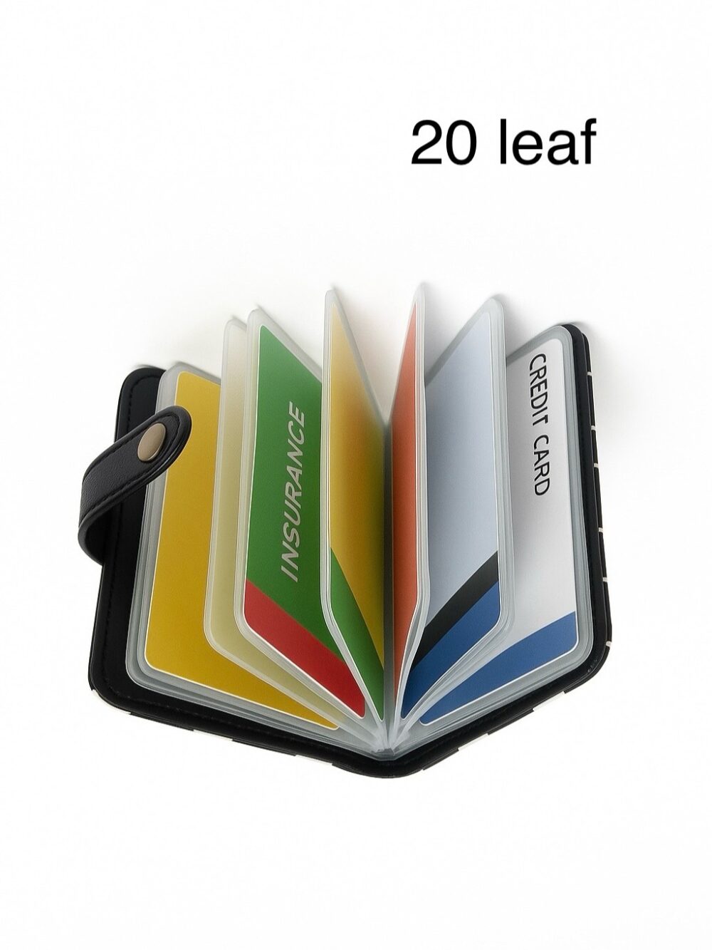 Get Some Rest Solid Card Holder - Black