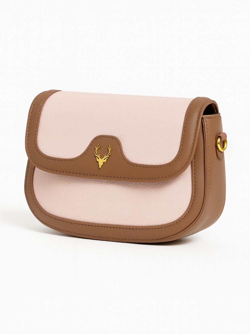 Deer 2 Compartment Sling Bag - Pink